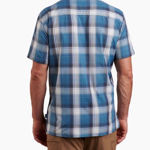 KUHL RESPONSE Quick Drying wrinkle-resistant ELÜXUR™ LITE fabric Sz Large - Picture 2 of 10